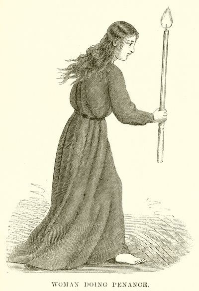 Donne che fanno penitenza da English School