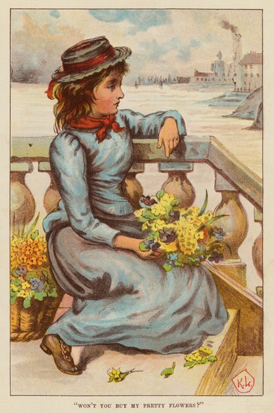 "Non vuoi comprare i miei bei fiori?" da English School