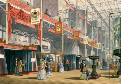 Lana e pettinati, La Grande Esposizione del 1851 da English School