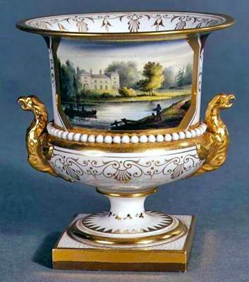 Vaso di Worcester di Flight, Barr e Barr, c.1830-35 da English School
