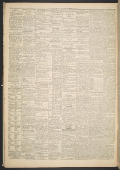Worcestershire Chronicle, 20 settembre 1871 (stampa) da English School