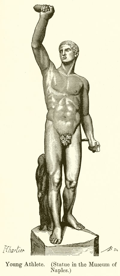 Giovane atleta (Statua nel Museo di Napoli) da English School