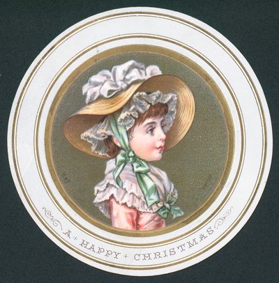 Giovane ragazza con cappello da English School