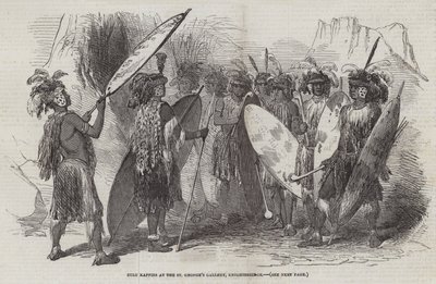 Zulu Kaffirs alla Galleria di San Giorgio, Knightsbridge da English School