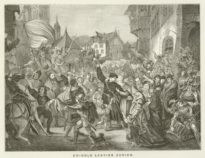 Zwingli lascia Zurigo da English School