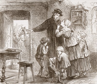 Zwingle che parte per unirsi all