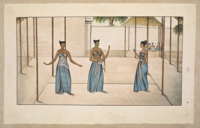 Tre ballerine di corte 