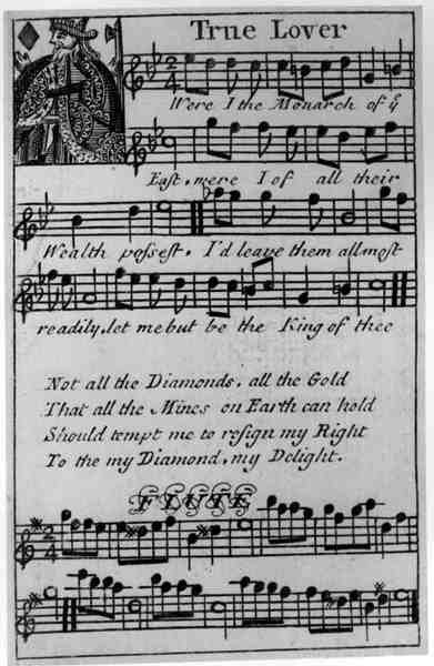 Carta da gioco musicale da English School English School
