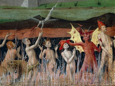Purgatorio (dettaglio) da Enguerrand Quarton