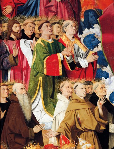 Ordini religiosi e clero (dettaglio) da Enguerrand Quarton