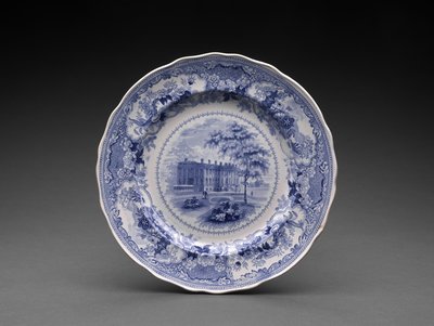 Piatto, c.1831-46 da Enoch Wood and Sons