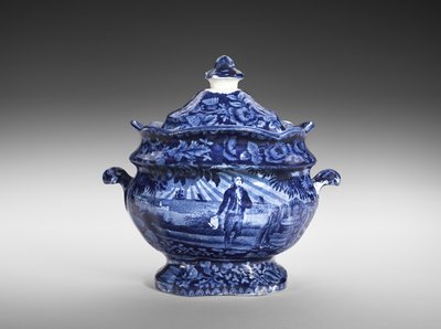 Zuccheriera, c.1818-46 da Enoch Wood and Sons