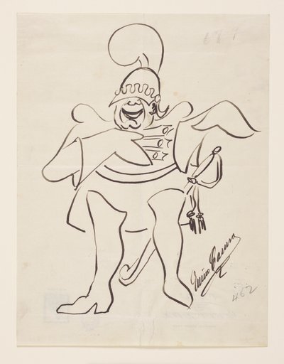 Enrico Caruso come Don José in "Carmen" da Enrico Caruso