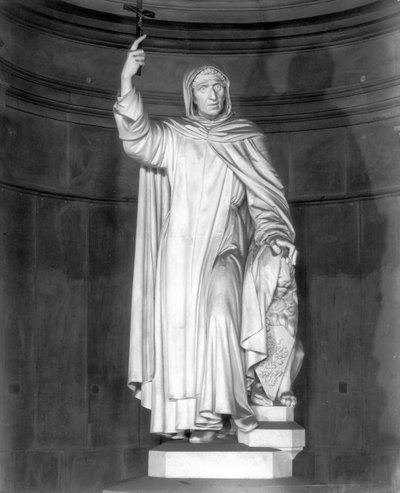 Monumento a Girolamo Savonarola da Enrico Pazzi