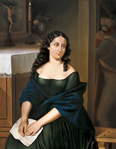 Ritratto di Policarpa Salavarrieta (1795-1817), eroina dell