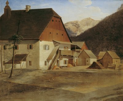 La grande casa del martello a Hirschwang sulla Rax da Erasmus von Engert