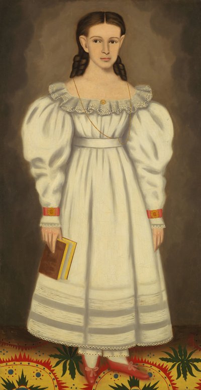 Ragazza della famiglia Bangs-Phelps, ca. 1848 da Erastus Salisbury Field