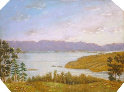 Stagno di Leverett da Erastus Salisbury Field