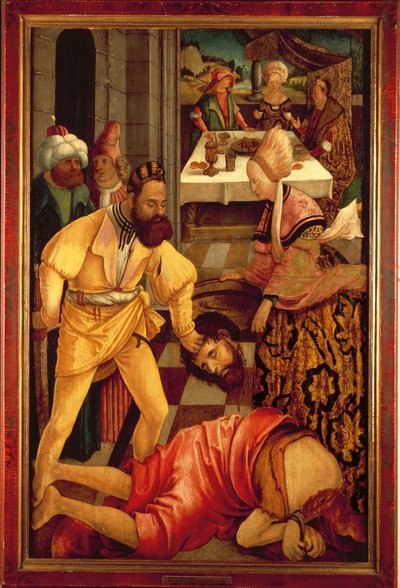 La decapitazione di San Giovanni Battista da Erhard Altdorfer