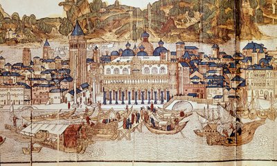 Vista di Venezia (Palazzo Ducale, Piazza San Marco) da Erhard Reuwich