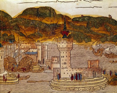 Veduta del porto di Candia (l