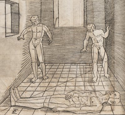 Insegnamento delle proporzioni e della posizione delle pose, 1538 da Erhard Schon