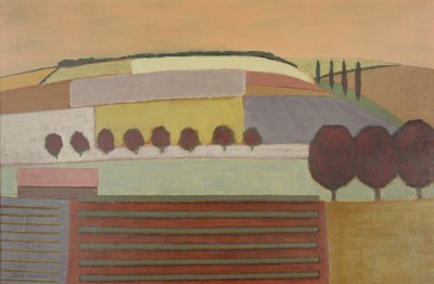 Paesaggio di Roussillon da Eric Contemporary Artist Hains