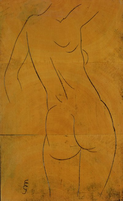 Nudo Femminile, Vista da Dietro da Eric Gill