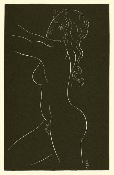 Nudo femminile da Eric Gill