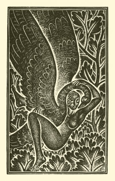 Leda amata da Eric Gill