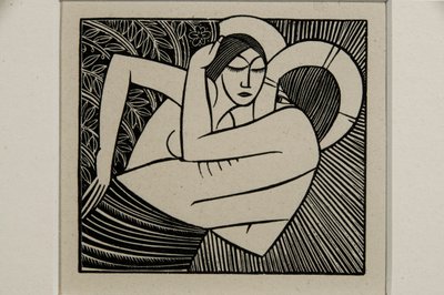Sostienimi con le mele da Eric Gill