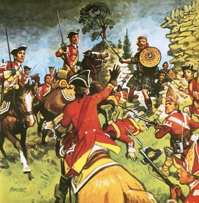 Battaglia di Culloden da Eric Parker