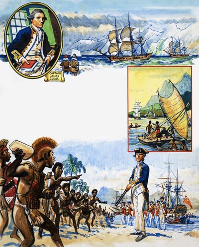 Scrapbook of the British Sailor: Viaggi di scoperta da Eric Parker