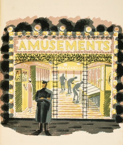 Sala giochi, illustrazione da 