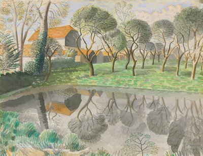 Stagno di tritoni, 1932 da Eric Ravilious