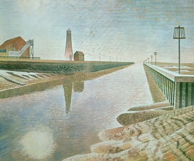 Porto di Rye, 1938 da Eric Ravilious