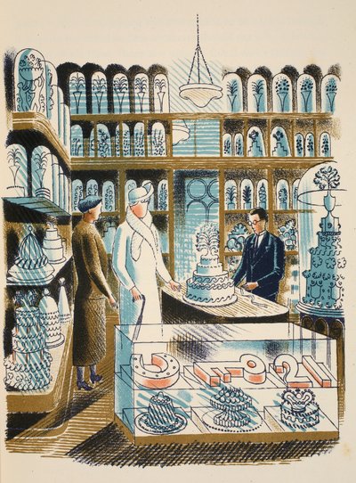 Torta Nuziale da Eric Ravilious