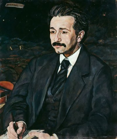 Ritratto di Albert Einstein 1879-1955 da Erich Büttner