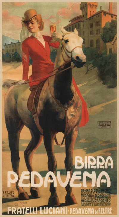 Birra Pedavena, 1900-1910 da Erich Erler