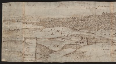 Pagina intera: veduta della città: Carmona, metà sinistra da Erich Lessing