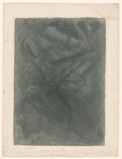 Composizione astratta da Erich Wichmann (signed by artist)