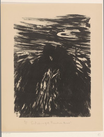 Serata romantica da Erich Wichmann (signed by artist)
