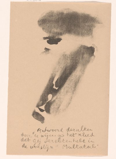 Volto astratto da Erich Wichmann