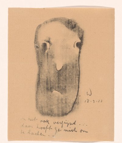 Volto caricaturale da Erich Wichmann