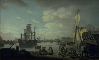 Porto di Copenaghen visto da Larsens Plads da Erik Pauelsen