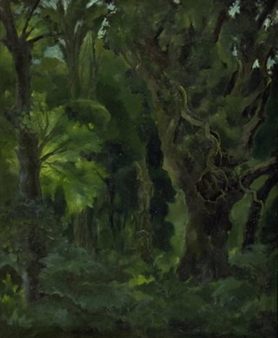 Paesaggio boscoso. "La foresta nordica" da Erik Stæhr Nielsen