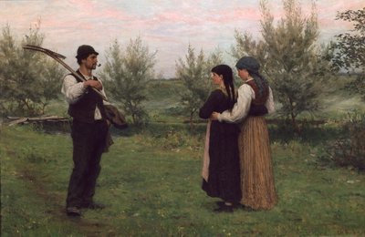 Un incontro da Erik Theodor Werenskiold