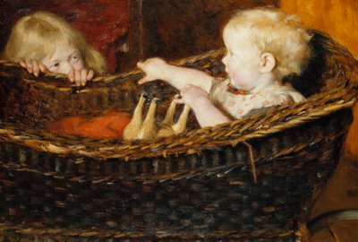 Bambini che Giocano da Erik Theodor Werenskiold