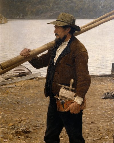 Pescatore da Erik Theodor Werenskiold