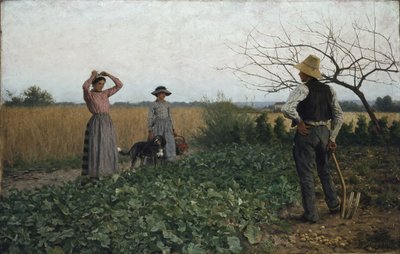 Nel campo di patate da Erik Theodor Werenskiold
